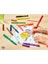 Kids Visa Color Xl Keçeli Boya Kalemi 24 Renk, Su Bazlı Mürekkep, Kolayca Çoğu Kumaştan Çıkar, 3 6
