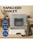 Xxl Çift Filtreli Çekmeceli Katlanabilir Kedi Tuvaleti 6