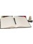 4913 Defter 17X24 Cm. Kareli̇ 160 Yapraklı Suni Deri Hilton Desen Kapaklı Kahverengi, Kahverengi 2