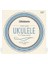 D'addario EJ87T Ukulele Tel Seti, Tenor, Titanium, Warm Bright 2
