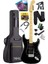 RPH-40BK Full Black Elektro Gitar Seti Hsh Manyetik Maple Klavye Üst Kalite 1