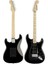 MAP-45BK-25AMP 25W Şarjlı Bt Amfili Siyah Elektro Gitar Seti Hss Manyetik Maple Klavye Strat 4