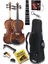 LMA-544TYS 1/2 Profesyonel Keman 2/4 Çocuk Kemanı 8-10 Yaş (Yastık Susturucu Yedek Tel Çanta 4