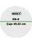 Midex Dr-8r Şeffaf Renk 8 Inç Bateri Davul Tom Derisi Drumhead 8'' Inch (20.32 Cm) 3