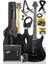 GRX-300-25-AMP Profesyonel Elektro Gitar Seti 25 Watt Gainli Şarjlı Bluetooth'lu Amfi ve Full 1