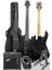 GRX-300-25-AMP Profesyonel Elektro Gitar Seti 25 Watt Gainli Şarjlı Bluetooth'lu Amfi ve Full 4