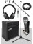 MGA-25BK-PAK Elektro Gitar Amfisi 25 Watt USB Bluetooth ve Şarjlı (Amfi Mikrofon Stand 3