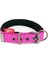 Yumuşak Dokulu Köpek Boyun Tasması - Rahat ve Dayanıklı, Konforlu (Fuşya, Medium 35-40CM) 4