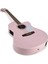 Jade Ppop Akustik Gitar Açık Gözenekli Pastel Pembe Mat 2