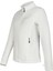 Cara Kadın Tam Fermuarlı Ince Polar Sweatshirt Beyaz 7