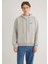Mavi Logo Baskılı Fermuarlı Gri Sweatshirt 0611715-80196 12