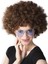 Kahve Renk Kıvırcık Afro Bonus Peruk 1