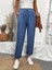 Kadın Yüksek Bel Lastikli Belde Bağcık Detaylı Aerobin Pantolon 1