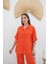 Oranj Gömlek ve Pantolon Takım 5