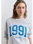 1991 Baskılı Gri Sweatshirt 1S10361-87033 18