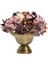 Eskitme Saksılı Lila Çiçekli Aranjman 1