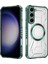 Case For Samsung Galaxy S23 Plus Için Manyetik Halkalı Şeffaf Akrilik Darbeye Dayanıklı Koruyucu Kılıf-Yeşili (Yurt Dışından) 1