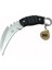 Gear Kargo x 0485 Tırtıklı Kaarambit Outdoor Bıçak 20 cm - Kılıflı 1
