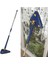 Kendinden Sıkmalı Üçgen Mop 1 Mikrofiber Bezli Cam Duvar Yer Parke Silebilen Mop 2