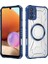 Case For Samsung Galaxy A32 4g Için Manyetik Halkalı Şeffaf Akrilik Darbeye Dayanıklı Koruyucu Kılıf-Mavi (Yurt Dışından) 1