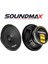 SX-M82BN Çifti 800WAT-400W Rms Deprem Serisi 20 cm Oto Midrange Hoparlör 1