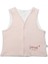 Bistyle Grow In Love Çift Taraflı Bebe Yelek 18102 Pembe Ekru 1