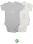 Bistyle Flying Elephant Yarım Kol 2'li Body 17116 Ekru Gri 1
