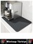 Kaymaz Kauçuk Güçlü Su Emici Tezgah Üstü Banyo Mutfak Bulaşık Kapı Önü Çok Amaçlı Mat 40 x 50 cm 3