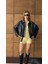 Oversize Bomber Deri Ceket 2