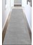 Açık Gri Peluş Yolluk, Yumuşacık, Yıkanabilir, Kaymaz Taban, Koridor Halısı 1