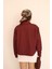Kadın Bordo Düğmeli Oversize Ceket – Şehirli Stil, Modern Dokunuş 2