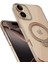 Apple iPhone 16 HBC-338 Andes Magsafe Standlı Kapak - Gold 2