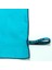 Çift Taraflı Mikrofiber Havlu - M Boy - Mavi / Yeşil 60 x 80 cm 7