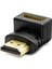 Hdmı To Hdmı F Çevirici L Tip Siyah HDX1258 1
