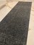 Kaymaz Taban Kesme Sade Yıkanabilir Halı Yolluk Antrasit Gri 4
