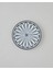 Monarch Porselen Pasta Tabağı 19 cm Siyah - Beyaz 2
