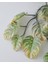 Monstera Leaf Tek Dal Yapay Çiçek 110 cm Yeşil-Mor 2
