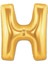 Altın Sarısı Folyo Harf Balon 1 Metre 1