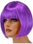 Kısa Mor Peruk Saç 1