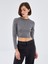 Yeni Sezon Bisiklet Yaka Crop Kadın Triko Kazak 1