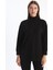 Yeni Sezon Dik Yaka Oversize Kadın Sweatshirt Tunik 1