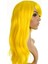 Sarı Renk Uzun Parti Peruğu 1