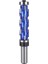 12 7mm -Shank Freze Kesici Ucu Katı Spiral Çift Ayı Yönlendirici Biti Ahşap Sondajı Için 12 7X19X65MM (Yurt Dışından) 1