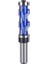 Freze Kesici 12MM Shank 45MM Floş Trim Uç Mill Katı Karbür Spiral Çift Rulman Cnc Yönlendirici Biti Ahşap Için (Yurt Dışından) 1