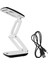 Işıklı Masa Büyüteç Cam Lamba Stand LED LED Taşınabilir Cep Büyüteç Visor Katlama 3x Okuma Için 3x, Hobi (Yurt Dışından) 1
