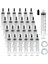10ML Plastik Şırınga Steril Bireysel Sarma (Iğnesiz) Ölçüm (Yurt Dışından) 1