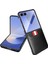 Samsung Galaxy Z Flip 7 5g Için Webbing Slot Litchi Kılıf (Yurt Dışından) 1