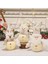 3pcs LED Noel Bebek Dekoru Ev Dekorasyonu Noel Partisi Masası Şömine Ev Ofis Araba (Yurt Dışından) 3