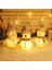 3pcs LED Noel Bebek Dekoru Ev Dekorasyonu Noel Partisi Masası Şömine Ev Ofis Araba (Yurt Dışından) 5