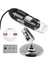 3 Arada 1 USB Dijital Mikroskop, Endoskopik Kamera, Pc Braketi ile Ayarlanabilir Büyütme, 1600X (Yurt Dışından) 3
